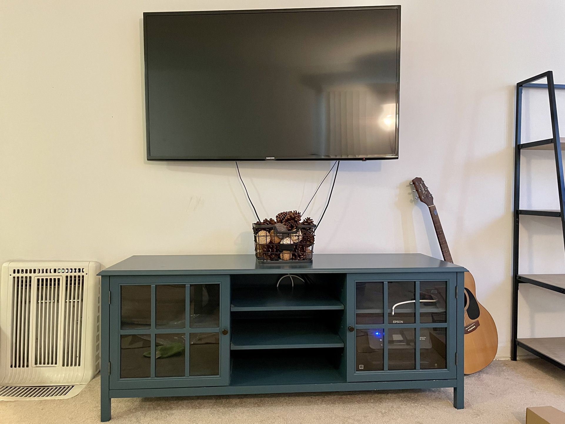 TV Console Storage Table