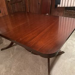 China Cabinet And Dining Room Table