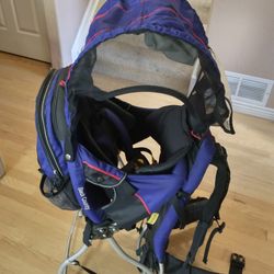 kelty kids camping backpack with baby chair