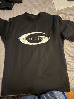 Balenciaga Black Logo Graphic T-Shirt