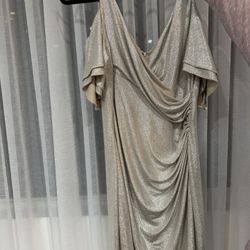 Women’s Champagne Wedding Guest Dress