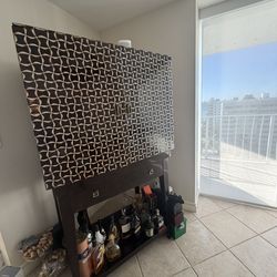 Handmade bone Inlay Bar Cabinet – Made in Vietnam MSRP $2000+