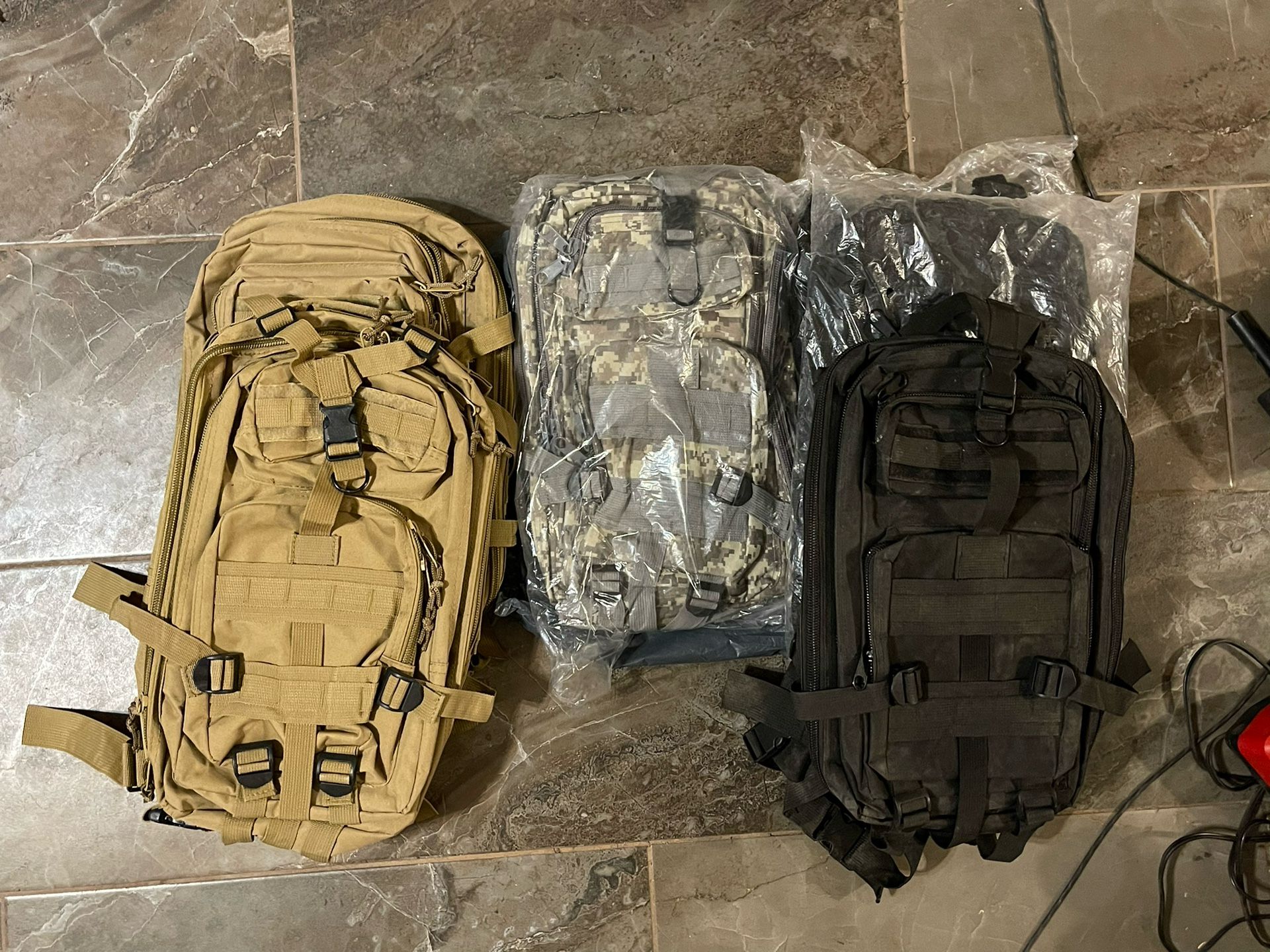 Survival Tactical Backpack 15L - Camping - Emergency Kit- $30ea