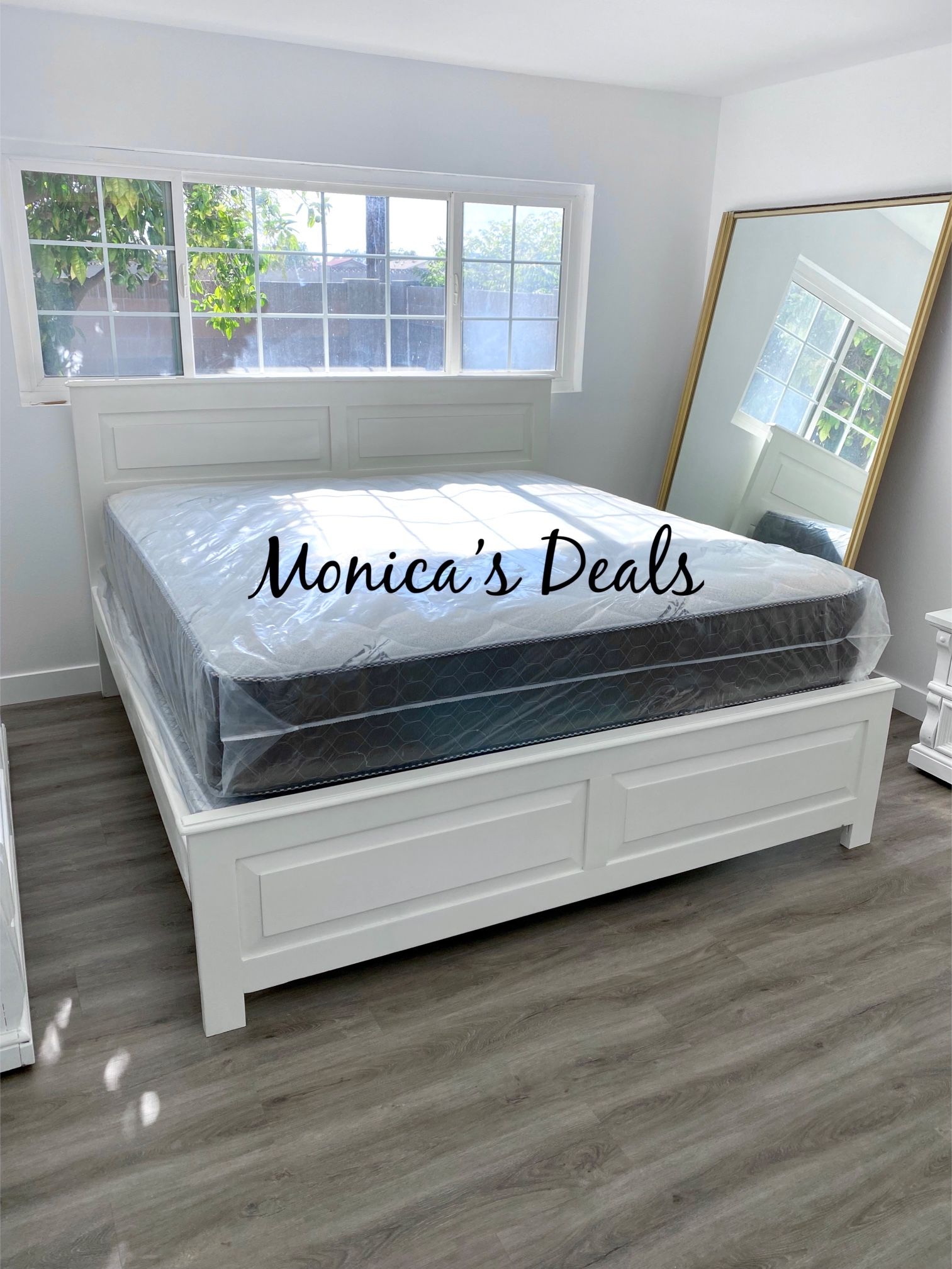 Cal King Or King Bed With Mattress $700