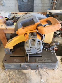 RIDGID 14” Metal Cut-Off Saw – Heavy Duty – $125 OBO