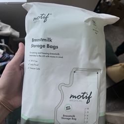 Motif Breast milk storage Bags