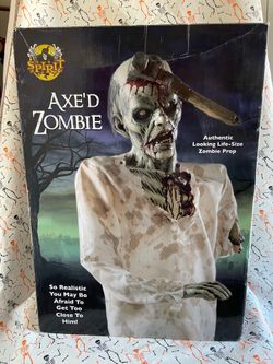 Azed Zombie - Spirit Halloween retired prop. 2016.