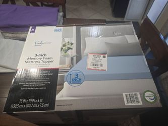 Memory Foam Mattress Topper