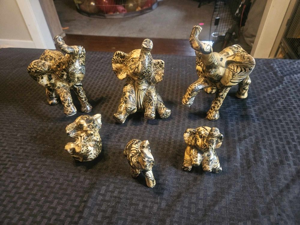 La Vie Elephant Safari African Patchwork Africa Wildlife lot