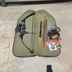 Browning Magnum MM6A Compound Bow With Accessories 