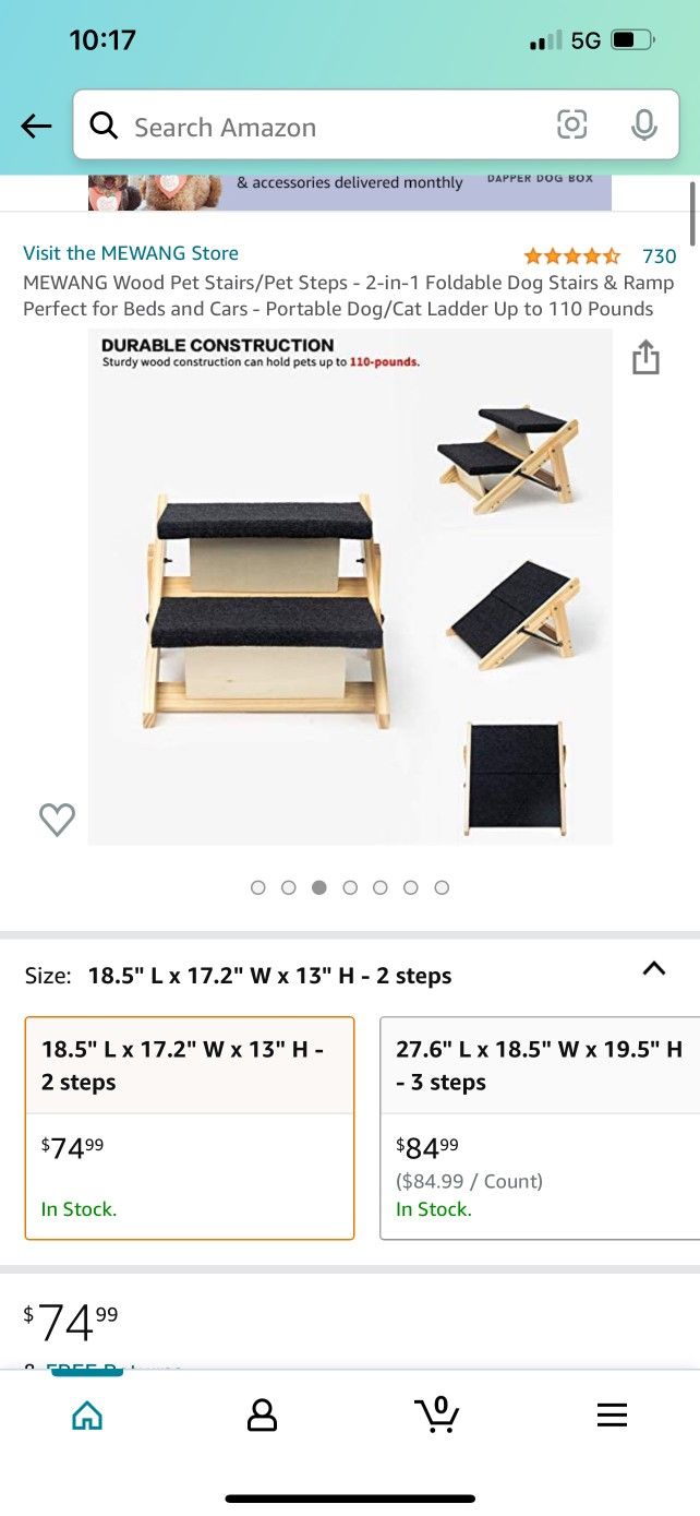 Pet Steps Ramp