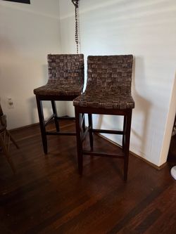 Wooden kitchen stools