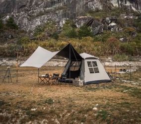 Brand New Instant Pop-Up (2-4 People) Camping Outdoor Tent Shelter Waterproof Hiking Beach Day Awning Sunroof