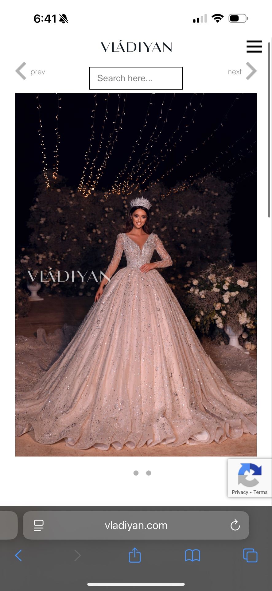 Wedding Dress -Vladiyan Majesty 2380