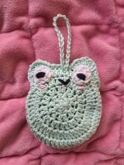 Handmade Frog Pouch