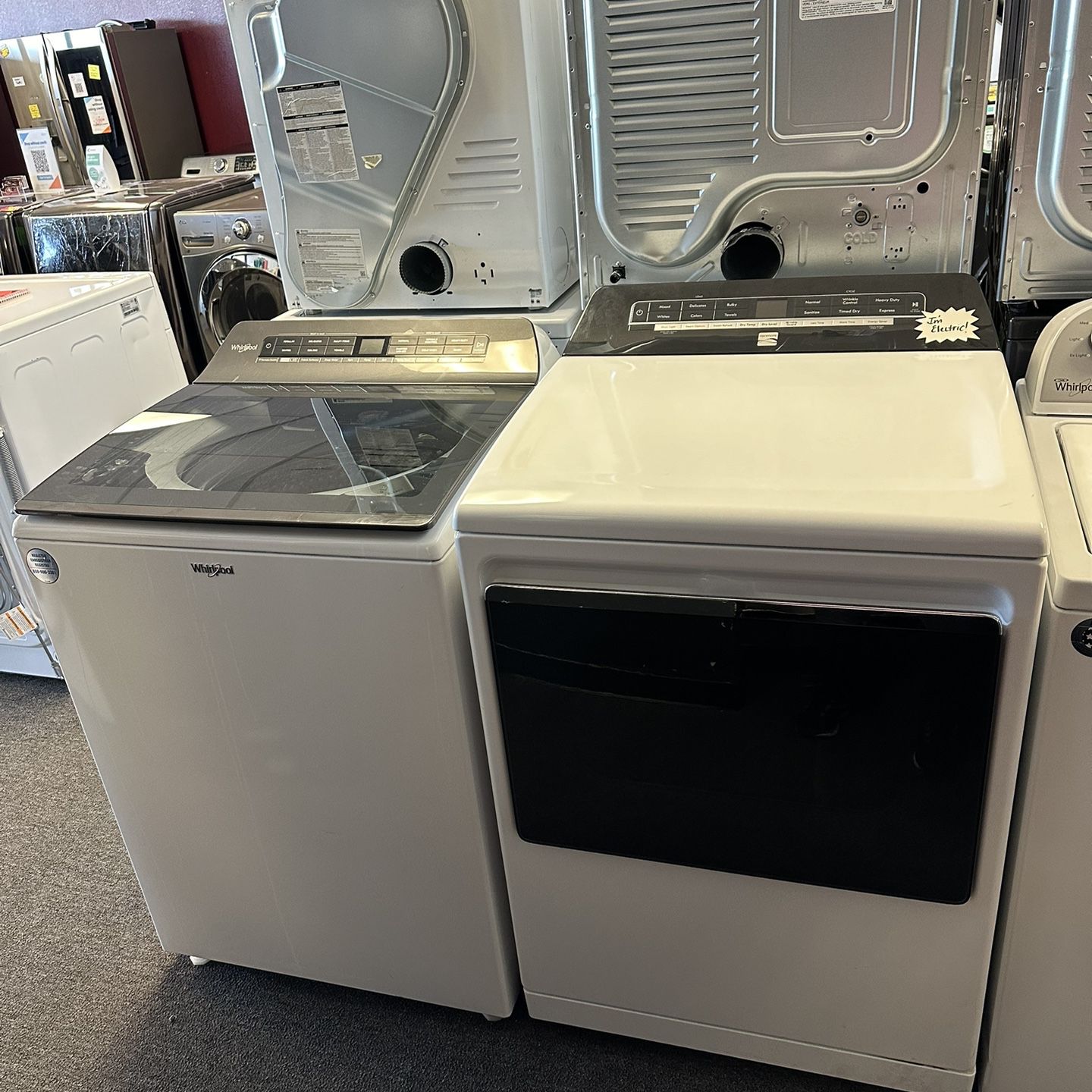 Gorgeous Whirlpool Washer And Kenmore Electric Dryer