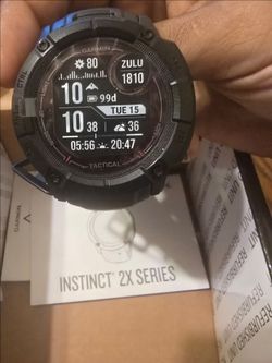 MINT CONDITION GARMIN INSTINCT 2X SOLAR TACTICAL