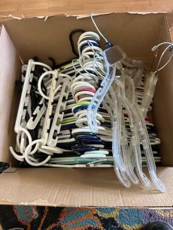 Assorted Clothing Hangers