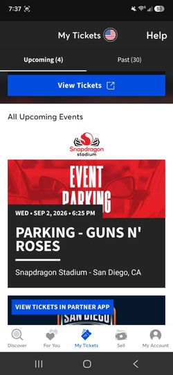 Guns N' Roses General Parking
