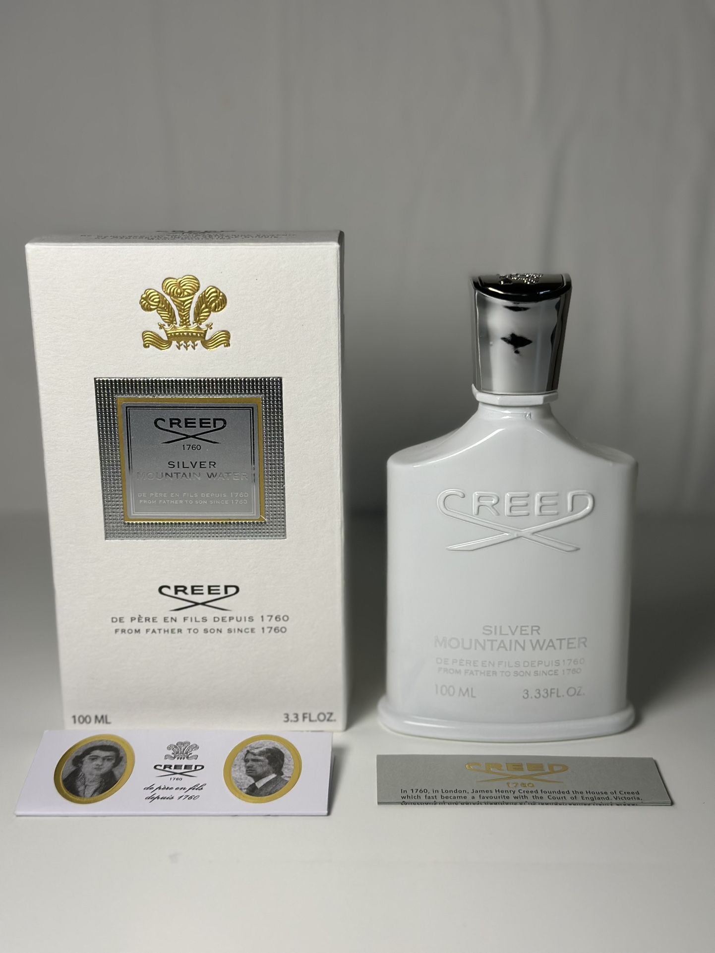 Creed - Silver Mountain Water 3.3 OZ / 100ML Brand New * authentic *