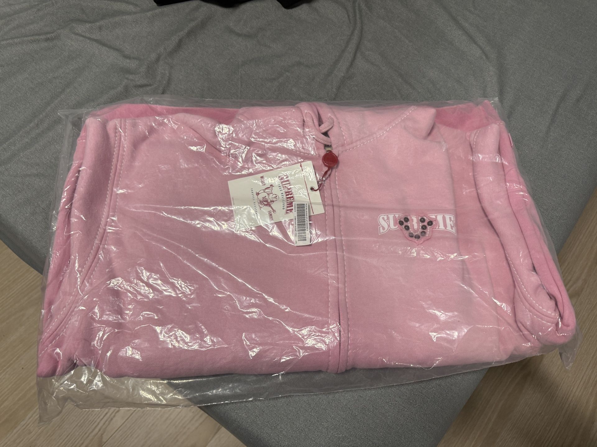 Supreme True Religion Zip Up Hooded Sweatshirt FW25) SIZE XXL