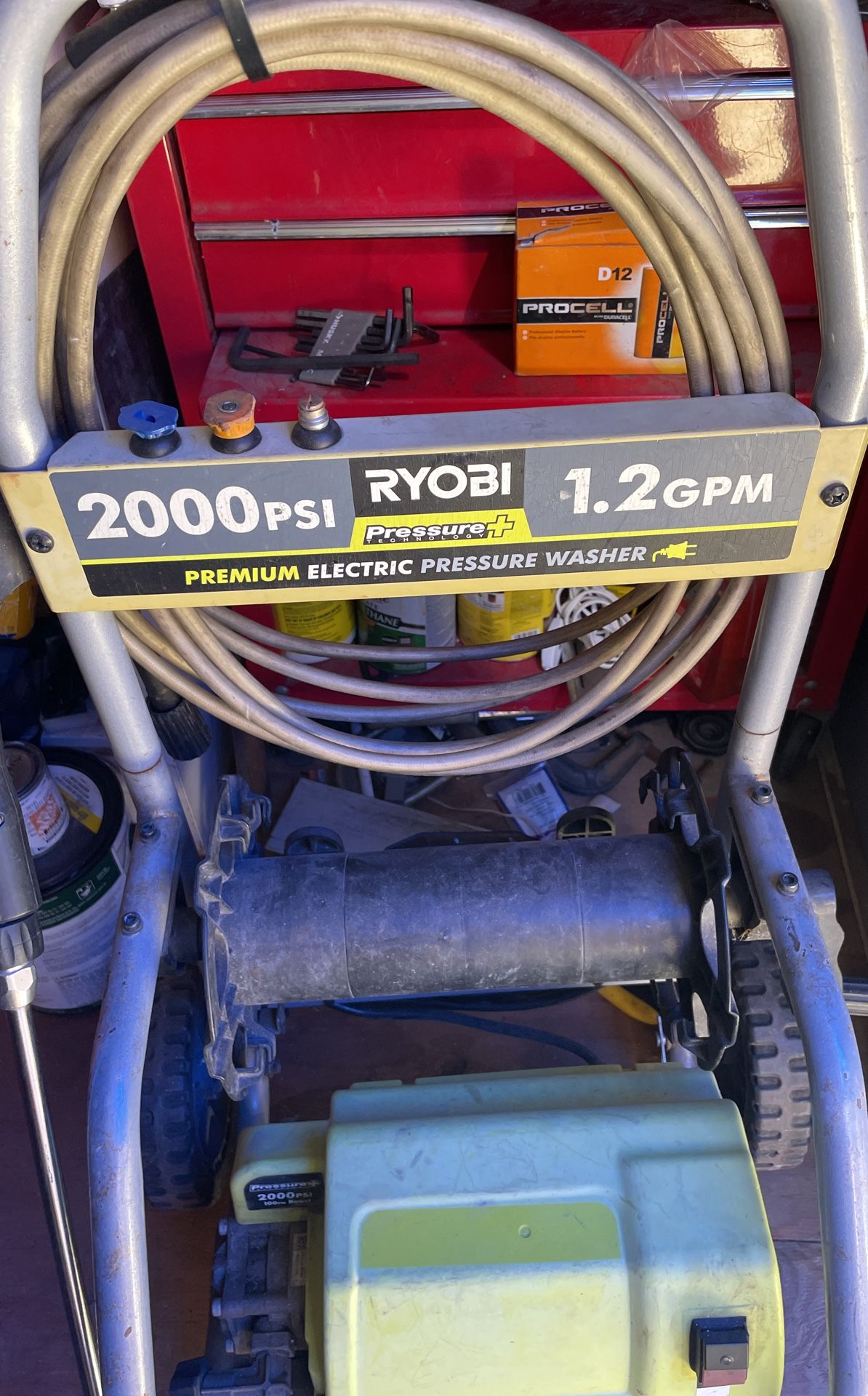 Electric Power Washer RYOBY Used