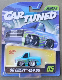 MGA Car-Tuned Series 8 '90 Chevy 454 SS Diecast Metal Truck