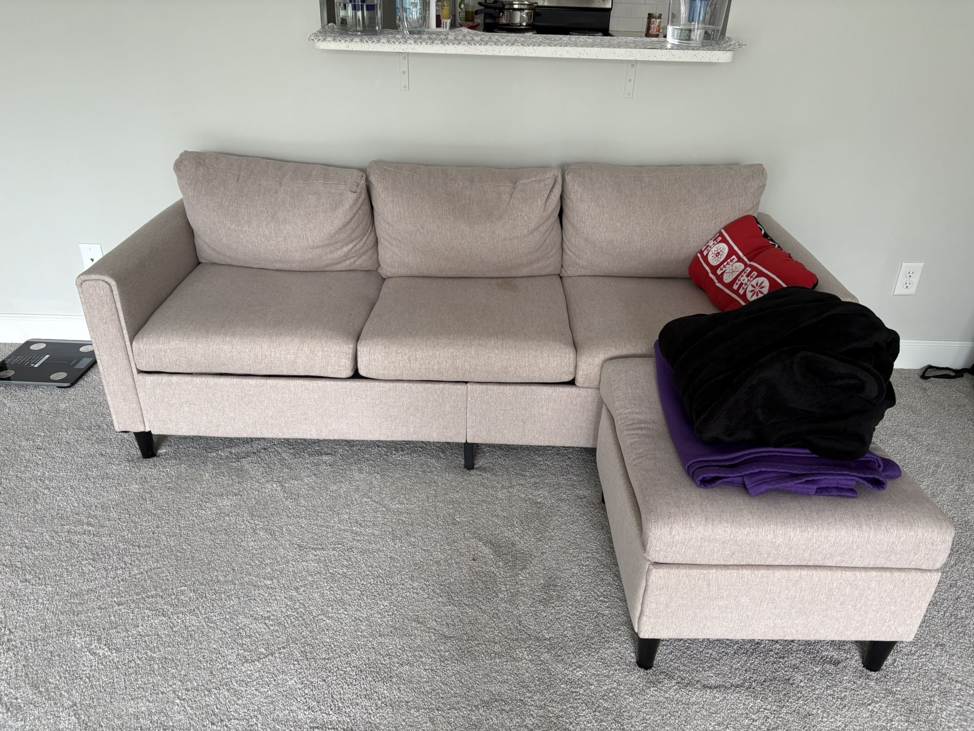 Small Beige Couch