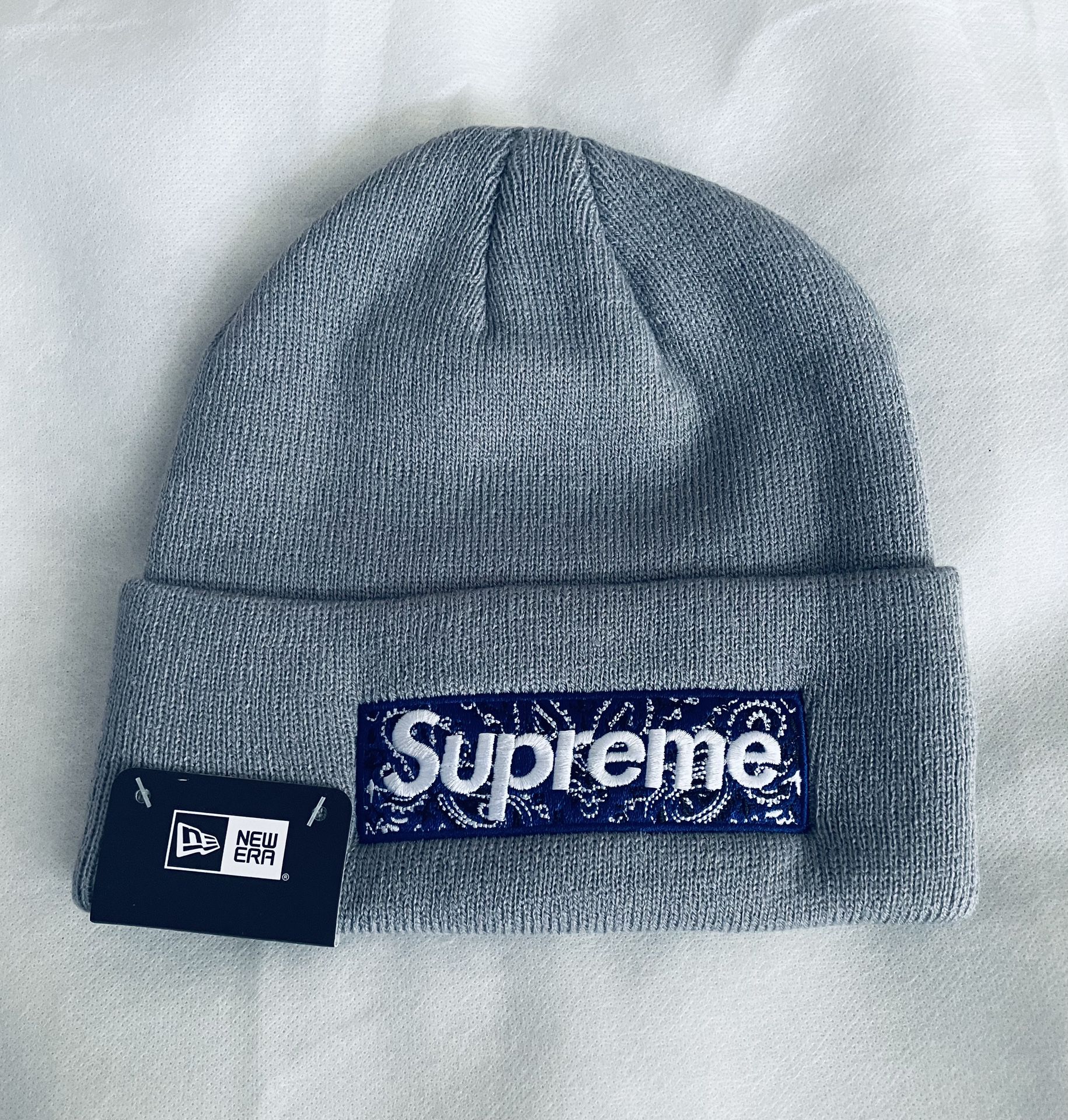 “FW19” Bandana Box Logo Beanie (for For A Supreme Leader In This New Era)