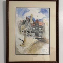 Original Etching By British Artist John Donnelly