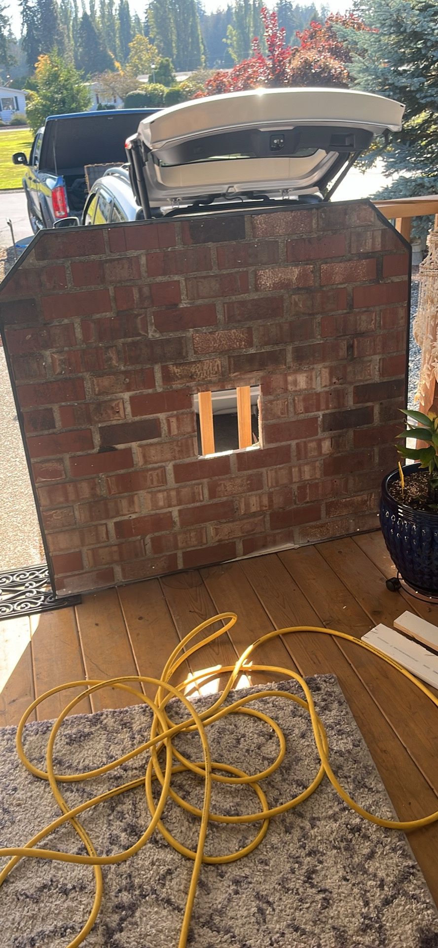 Fireplace Cement Board