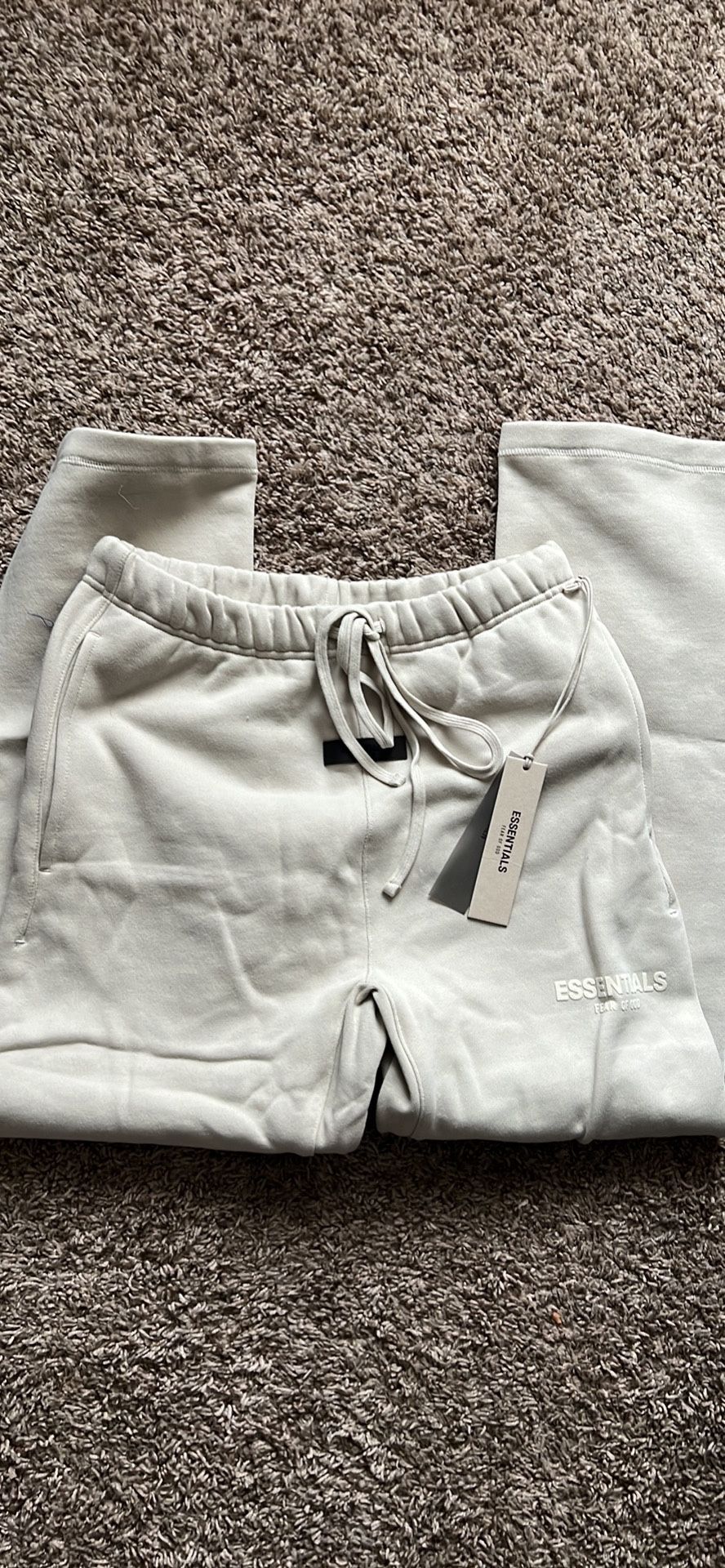 Fear Of God Essentials Joggers Straight Leg Xs Men Wheat