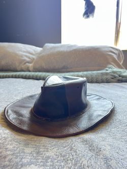 Leather Cowboy Hat