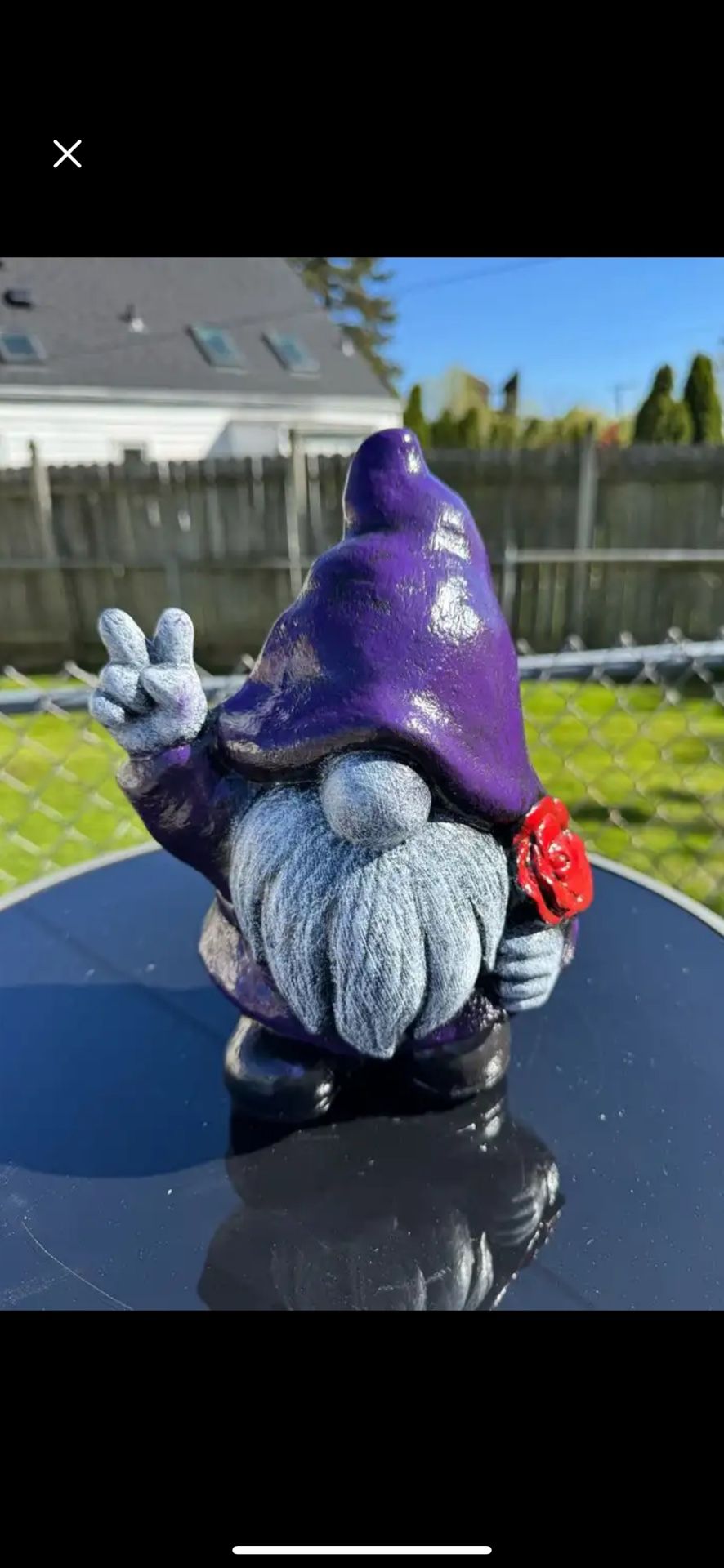 The Peaceful, Purple Gnome