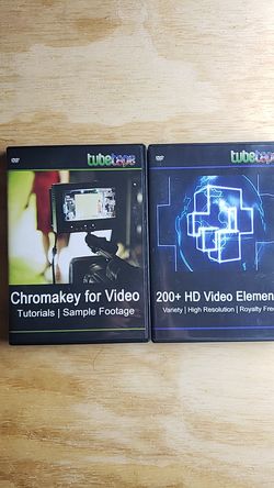 2 pack Chromakey for Video, 200+ HD Video Elements