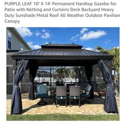 Permanent Hardtop Gazebo 