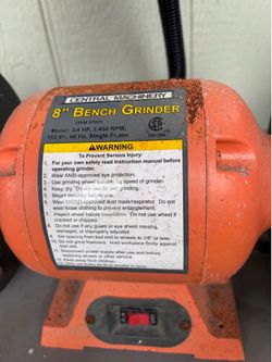 Bench grinder