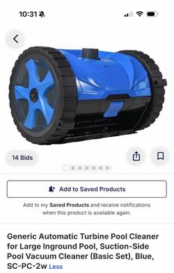 Automatic Suction-Side Pool Vacuum Cleaner