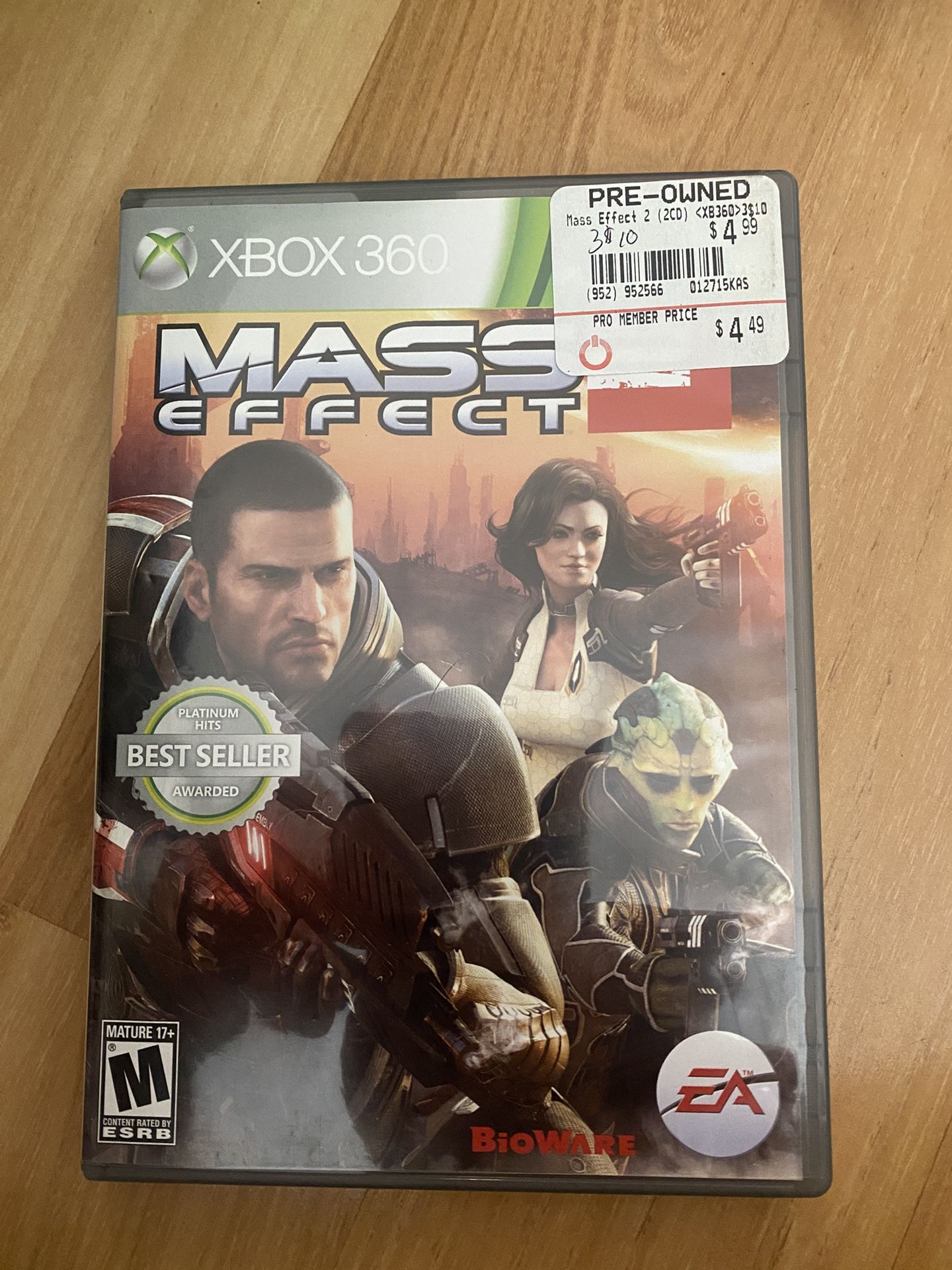 Mass Effect 2 Xbox 360