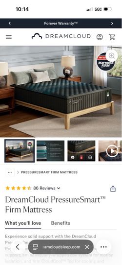 Queen Size Dreamcloud PressureSmart Firm Mattressn