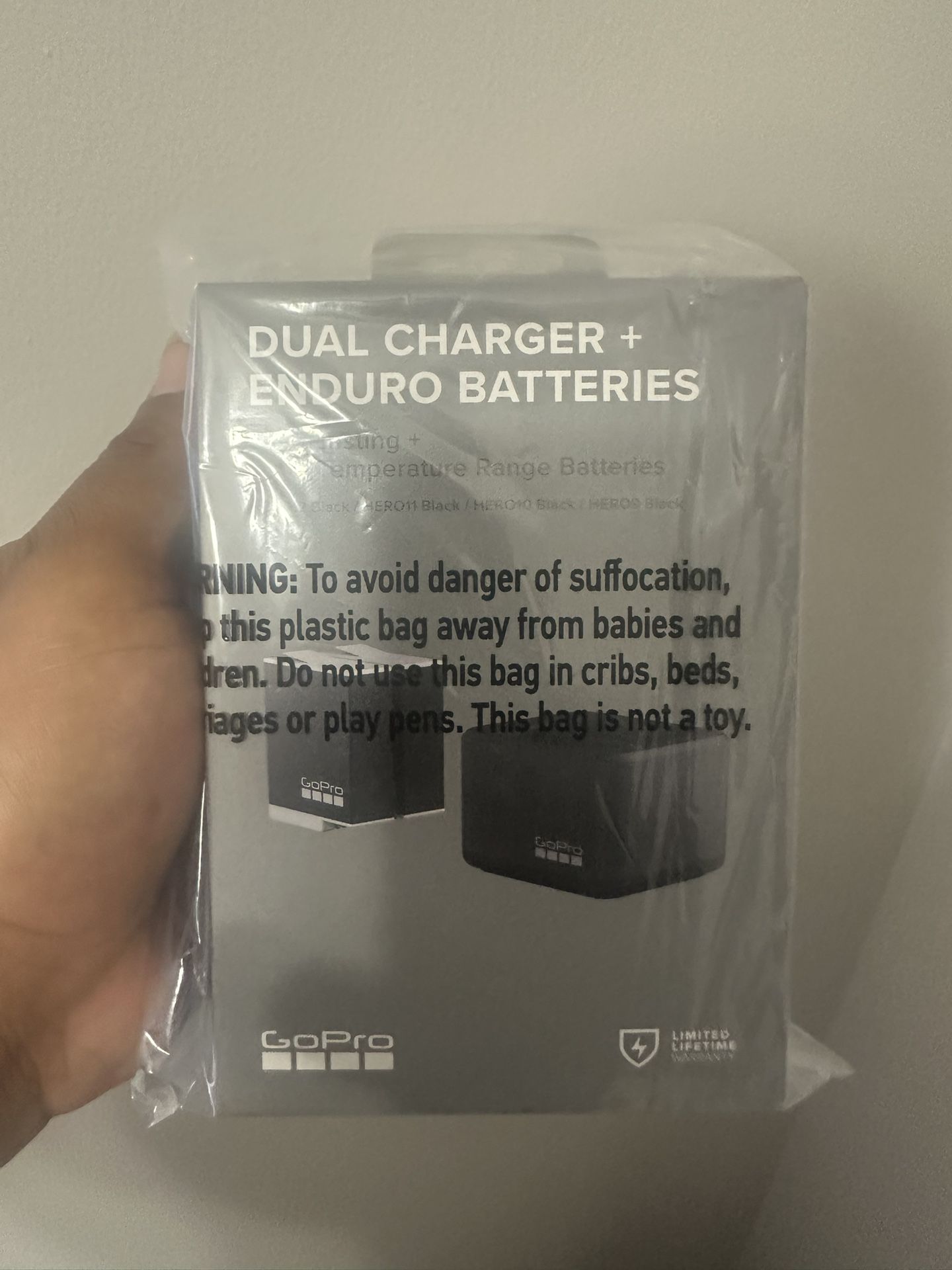 Go-Pro Dual Battery Charger + Enduro Batteries