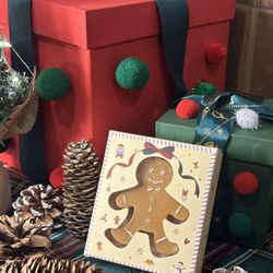 Gingerbread Man Candle X 2 Christmas gift!