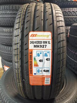 245 40 20 NEW TIRES SET