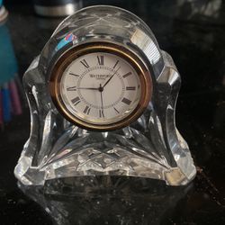 Waterford Crystal “Abby” Analog Desk Timepiece  Thumbnail