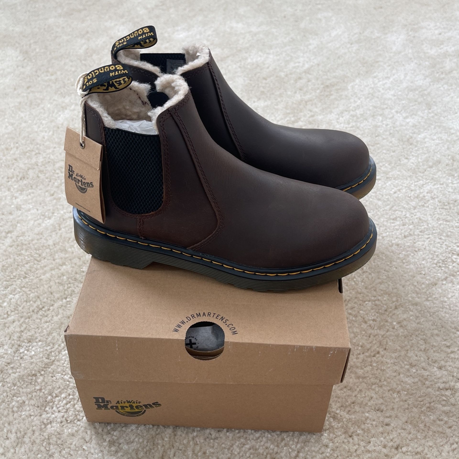 New Fur Dr Martens