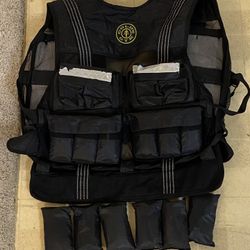 Golds Gym Weighted Workout Vest 