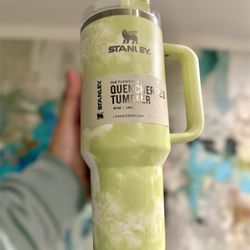 Stanley 40oz Tumbled - limited edition Citron tie dye