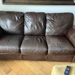 Leather Italia Couch 