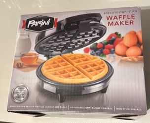 Parini Electric Non-stick Waffle Maker NEW
