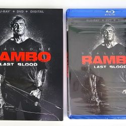 Rambo: Last Blood [Blu-ray + DVD] w/ Slipcover *NEW SEALED*